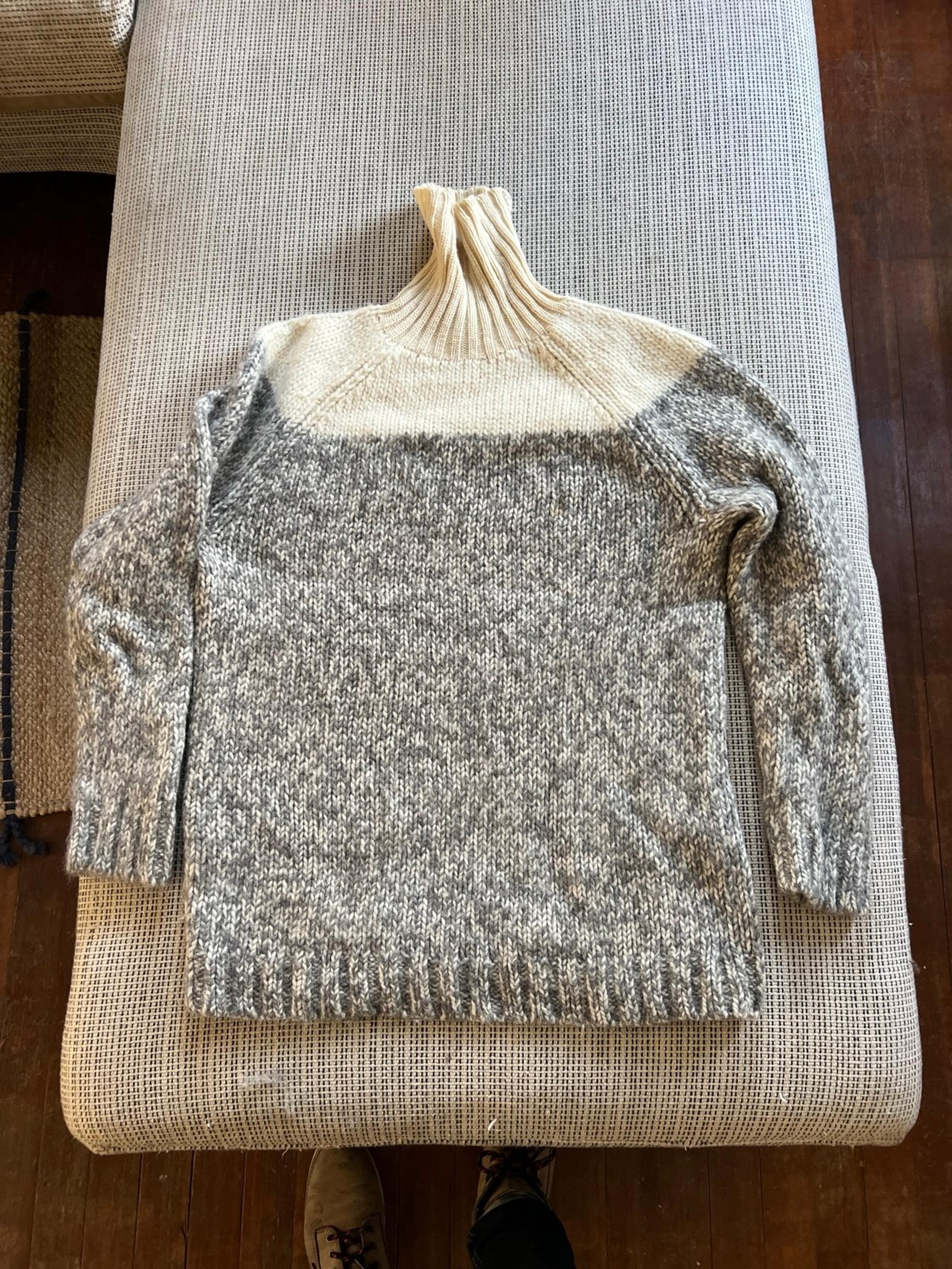 j.Crew chunky alpaca sweater women’s L