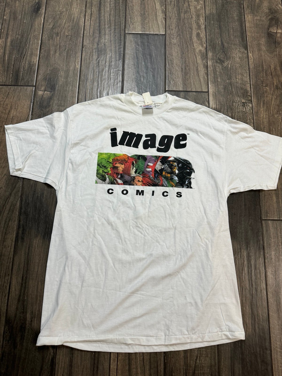 VTG NWT Rare 1994 Image Comics Spawn T-Shirt Size XL Savage Dragon Wild Cats