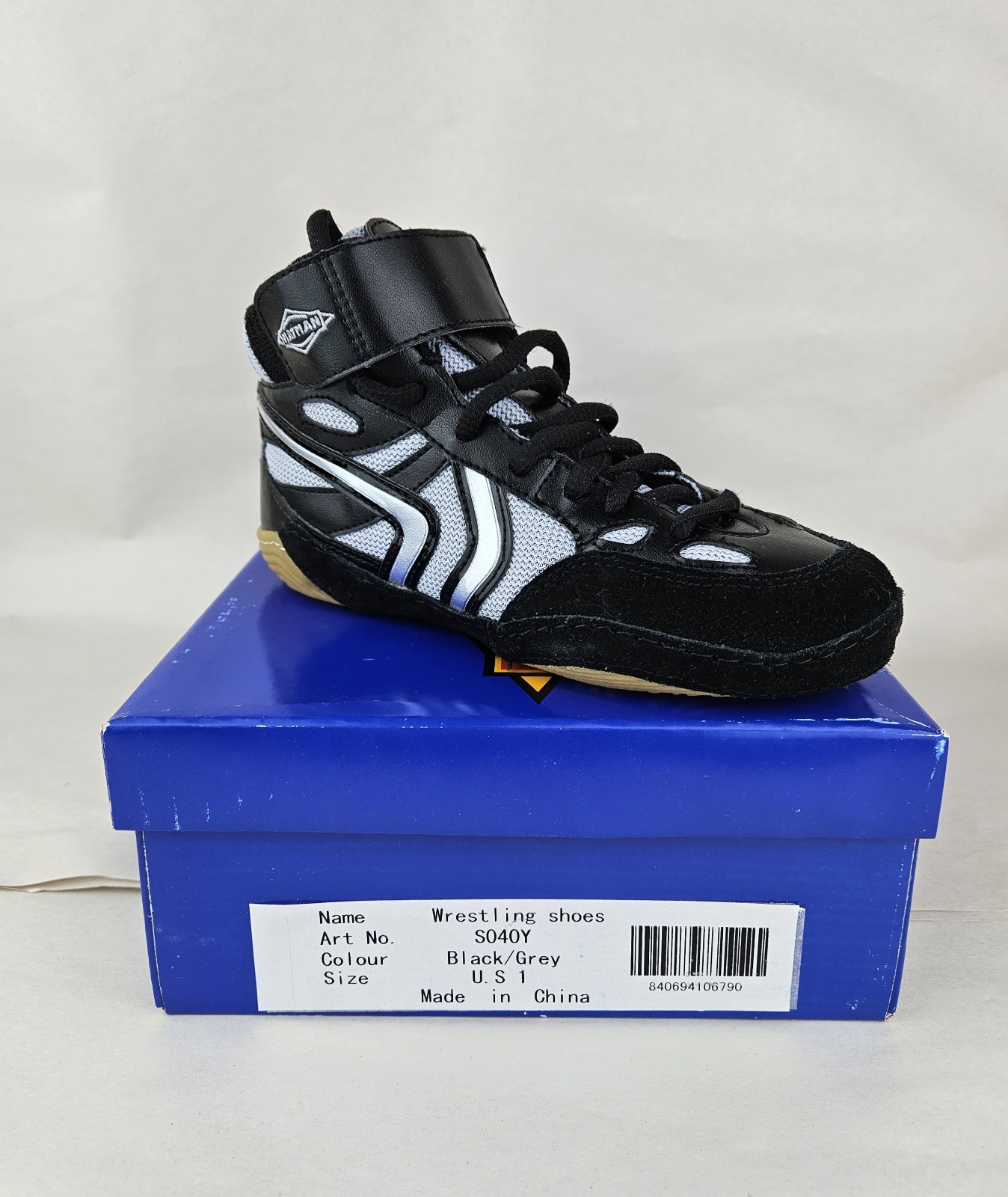 Matman Wrestling Shoes S040Y Split-Sole Design Youth Sz 1