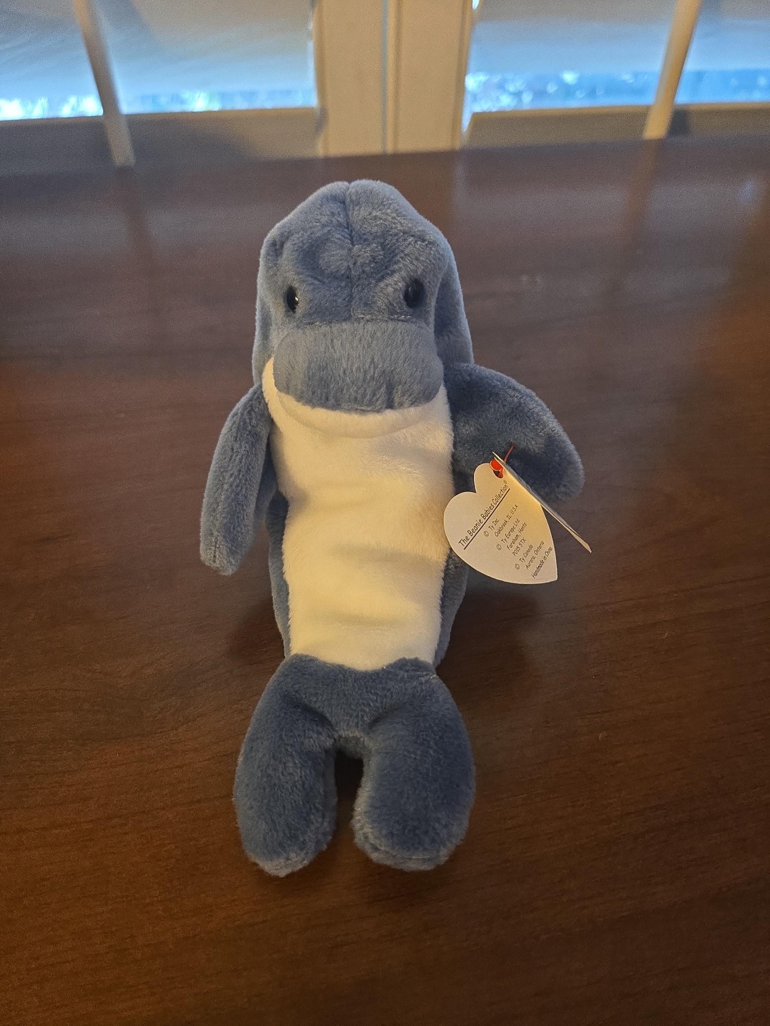 1996 Ty Beanie Baby Echo the Dolphin