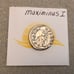 XF Maximinus I Thrax AR Denarius. 235-238AD. Emperor holding standards BU