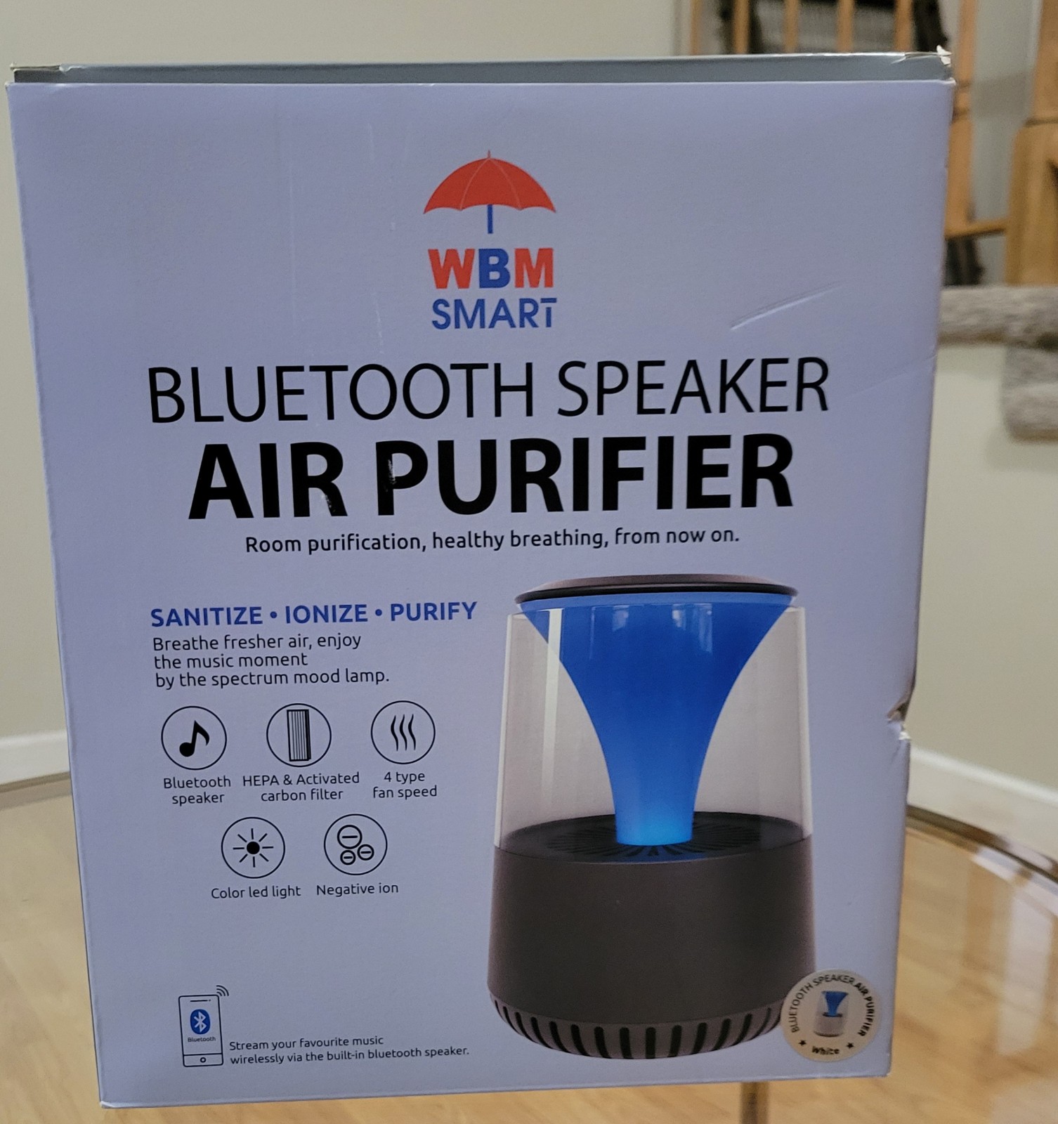 WBM Bluetooth speaker Air purifier
