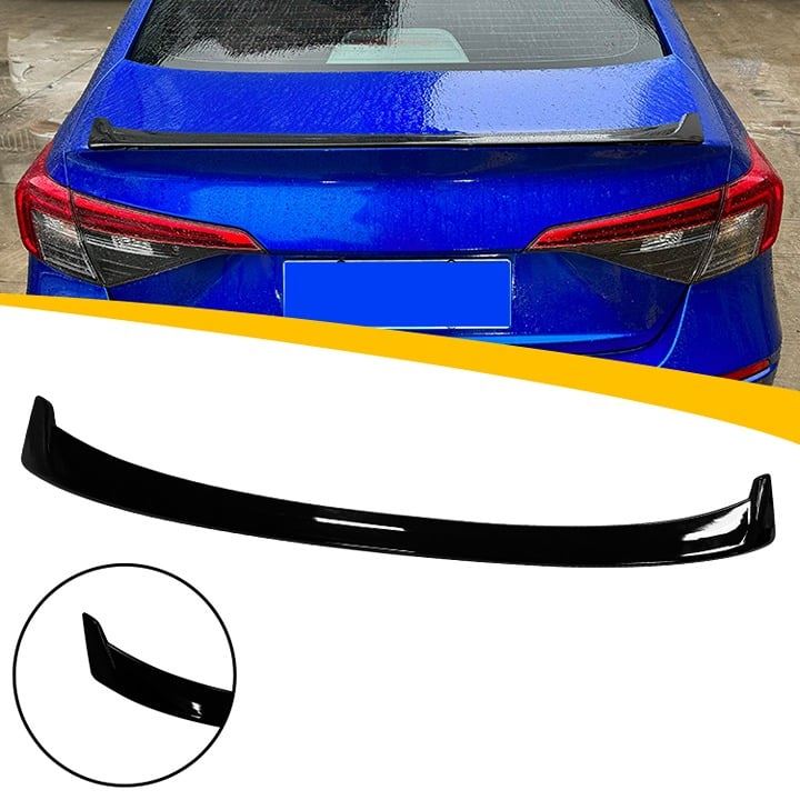 2022 Honda Civic V2 Rear Spoiler Painted in Gloss Black