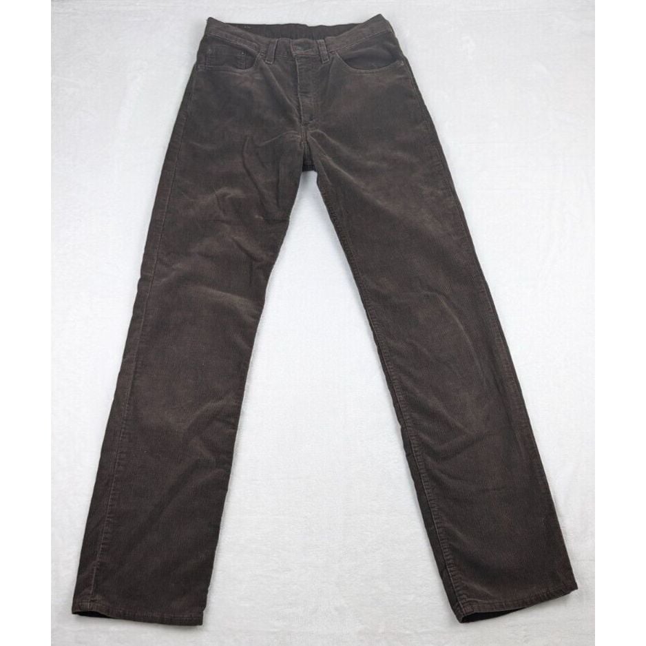 VTG 90's Levi's 515-15 Japanese Corduroy Pants Mens sz 29 Brown J22 Straight