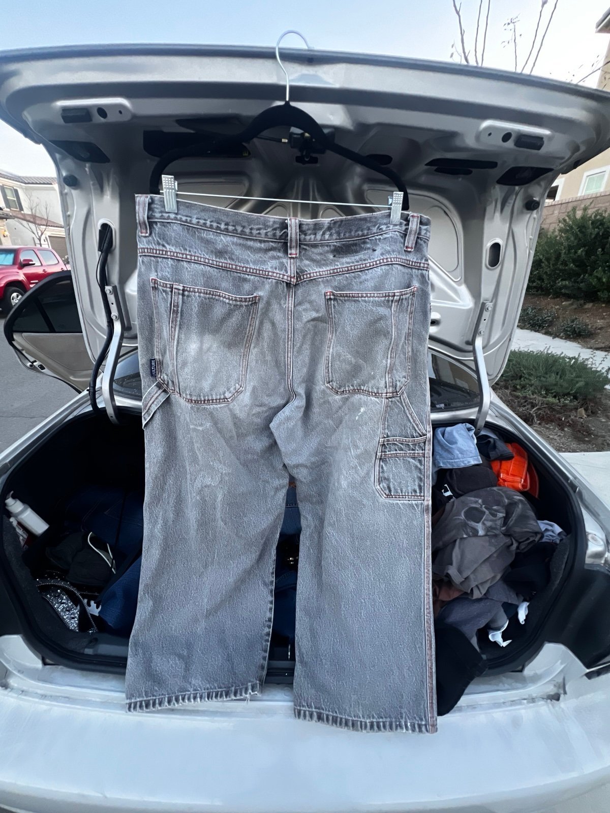 Baggy Grey Gray Culture Jeans Pants