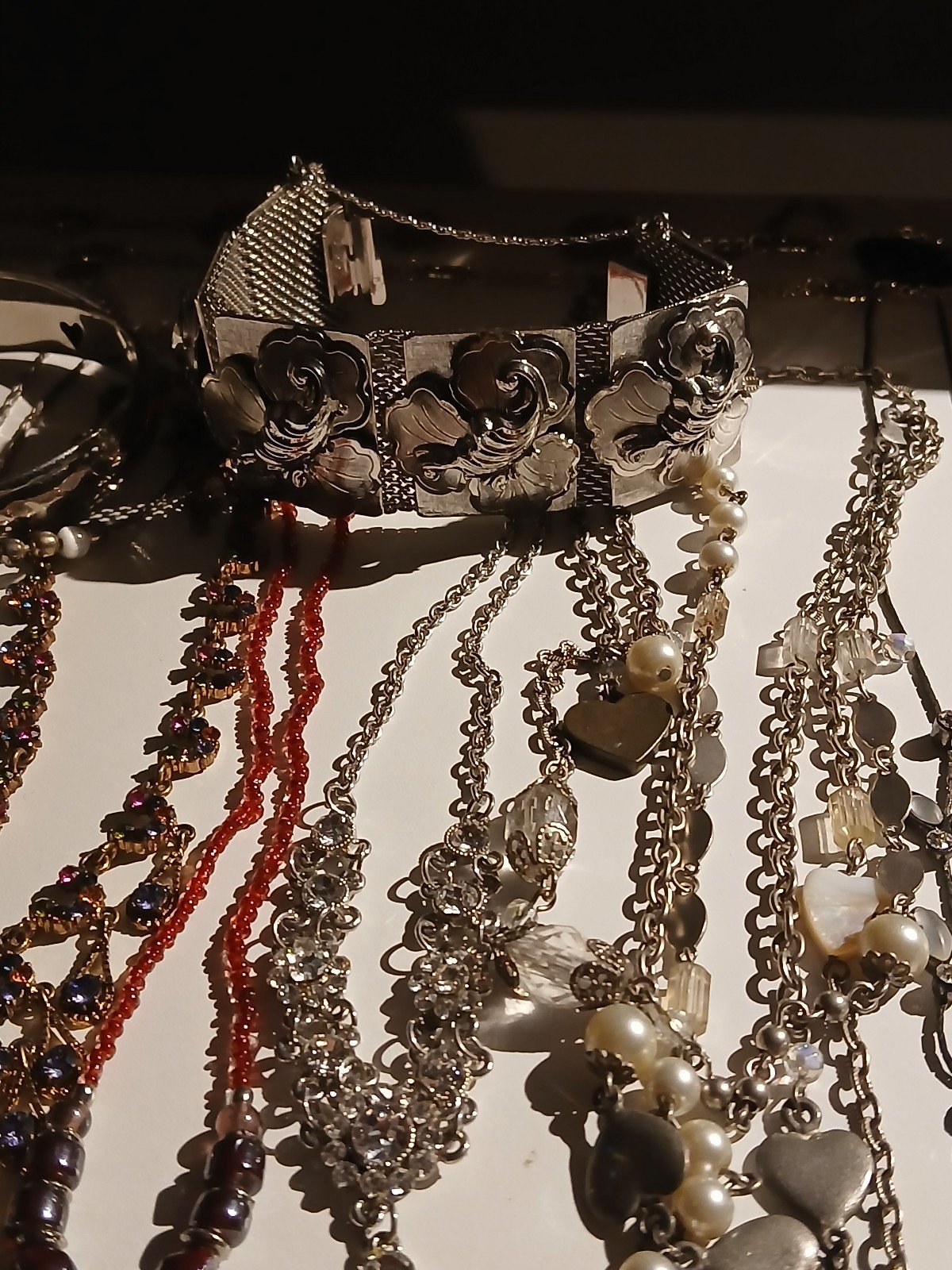 Lot of Necklaces ,Earnings Bracelets nice lot pretty Necklace's rings