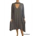 Vintage Black & White High/Low Dress