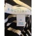 Vintage Black & White High/Low Dress