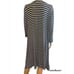 Vintage Black & White High/Low Dress