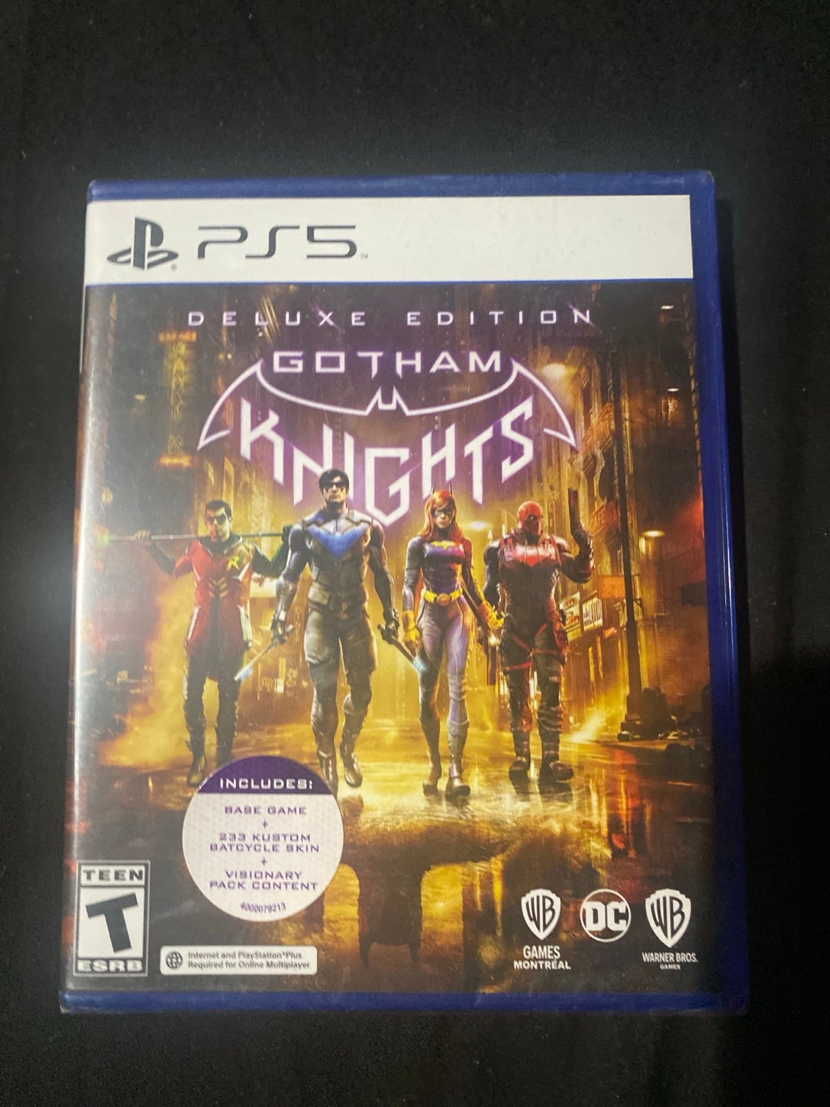 Gotham Knights Deluxe Edition for PlayStation 5 (sealed)