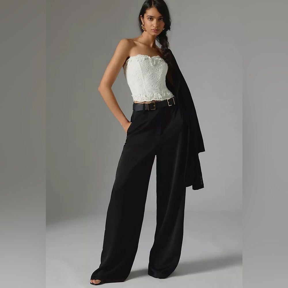LoveShackFancy Arno Bustier Top size 12