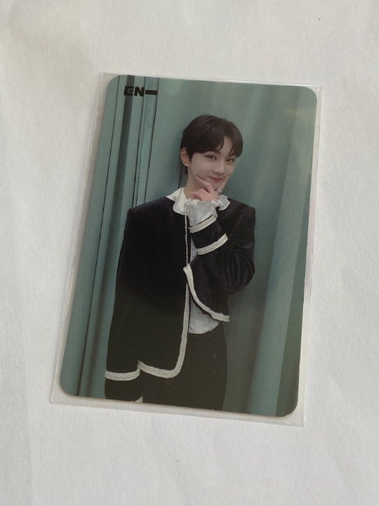 enhypen JUNGWON Yizhiyu With Fans second round border: day one photocard