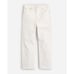 Madewell 90s Straight Crop Jean Tile White High Rise Raw Hem Women US 33 NWT