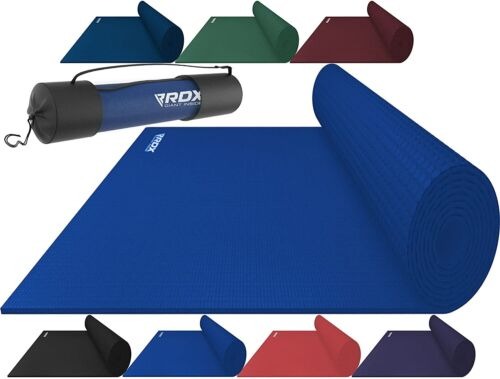 RDX Yoga Mat and Carry bag Home Gym Workout Fitness Pilates Aerobic Planks