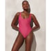 J.CREW NWT Swimsuit Women's sz18 Fuschia Pink Heritage One-Piece Scoop Back