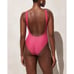 J.CREW NWT Swimsuit Women's sz18 Fuschia Pink Heritage One-Piece Scoop Back