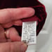 Umgee velvet burgandy off the shoulder embroidered flowers shawl collar Large