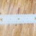 Handmade Beige Yellow Sunflower Crochet Knit Linen Blend Tablerunner 69”