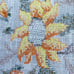 Handmade Beige Yellow Sunflower Crochet Knit Linen Blend Tablerunner 69”
