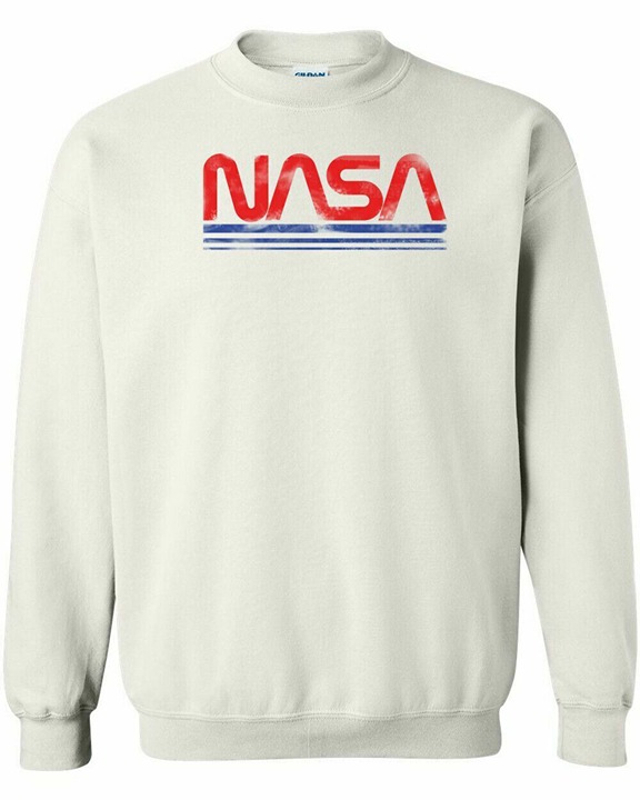 Nasa Worm Logo Crewneck Sweatshirt
