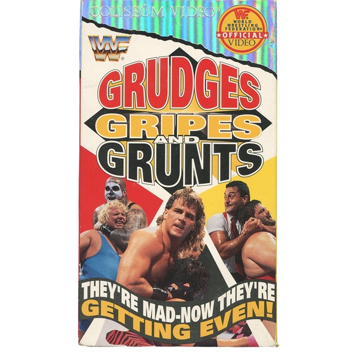 WWF: Grudges, Gripes and Grunts (1993) Wrestling VHS Tape