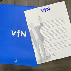 Vin Scully FAN LETTER Los Angeles Dodgers 2016 SGA