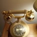 Vintage rotary telephone