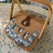 Kenyield International LTD hand painted picnic basket