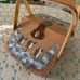 Kenyield International LTD hand painted picnic basket