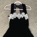 Gunne Sax Elegant Black Velvet Dress