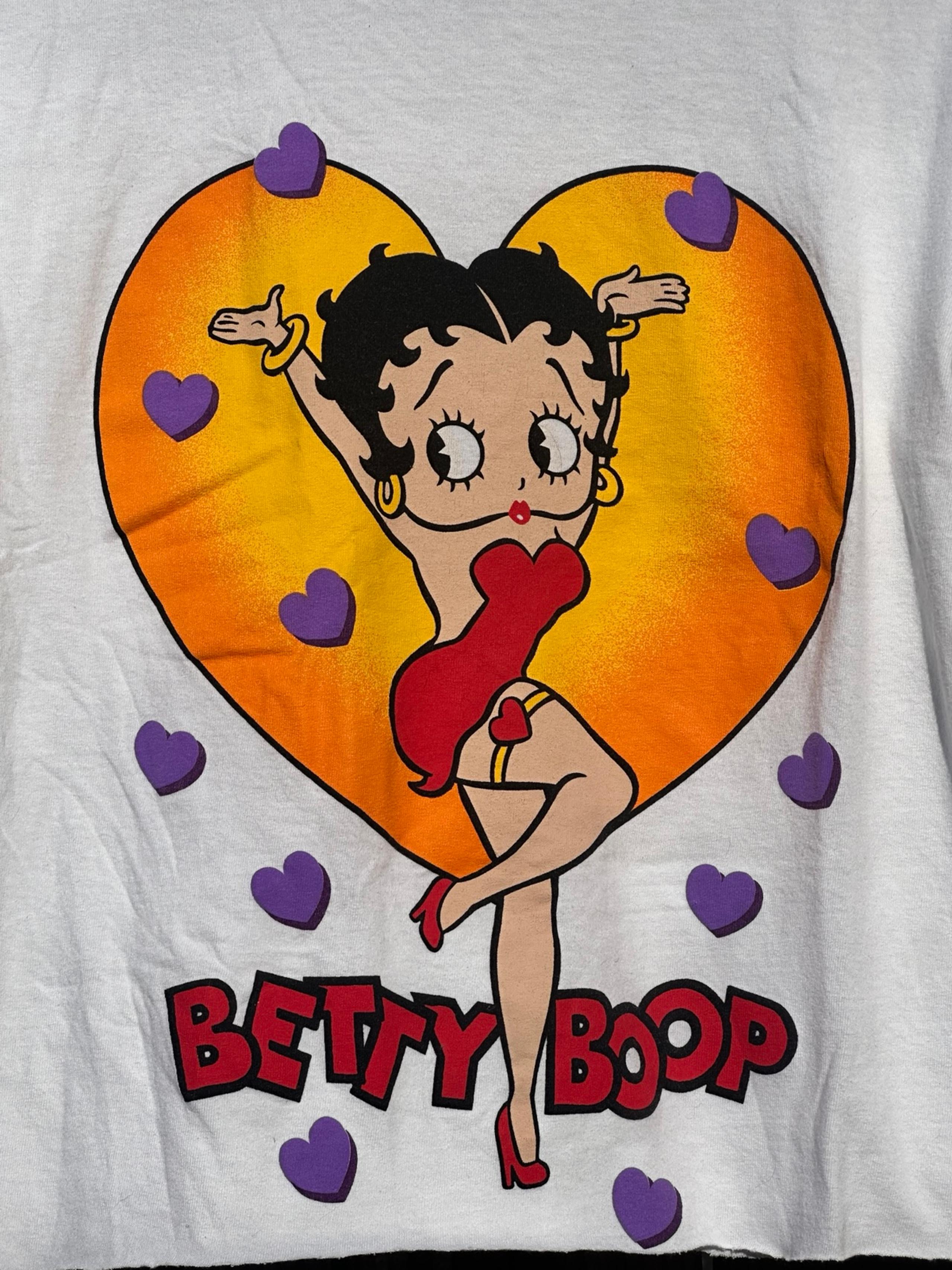 Betty Boop Crop Top