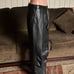 Vintage “Avon” Fashions~ Women’s Black Leather Pants~Size 15/16