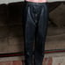 Vintage “Avon” Fashions~ Women’s Black Leather Pants~Size 15/16