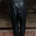 Vintage “Avon” Fashions~ Women’s Black Leather Pants~Size 15/16