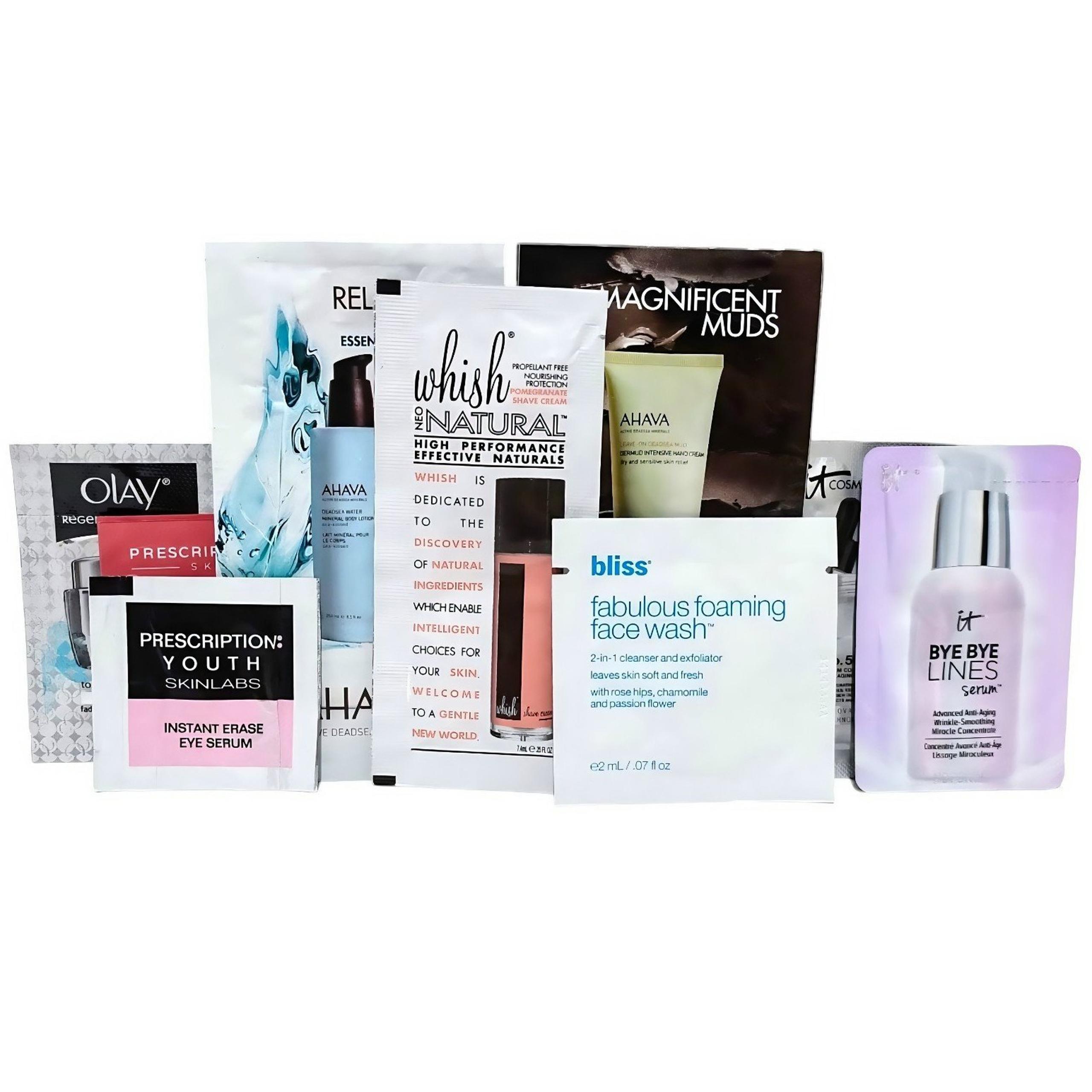**NEW** VARIETY SKIN CARE SAMPLE PRODUCT BUNDLE (10)
