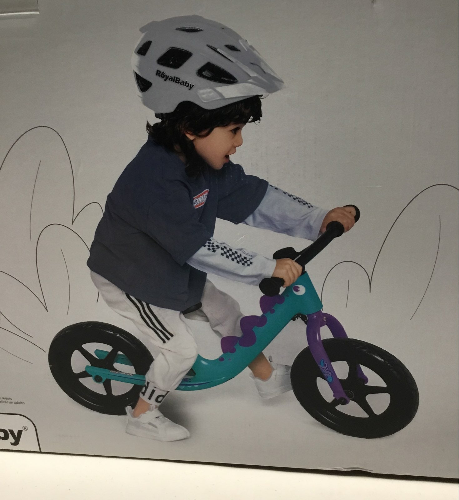 Royal baby balance bike
