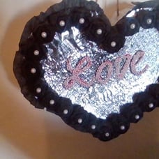 Heart pinata