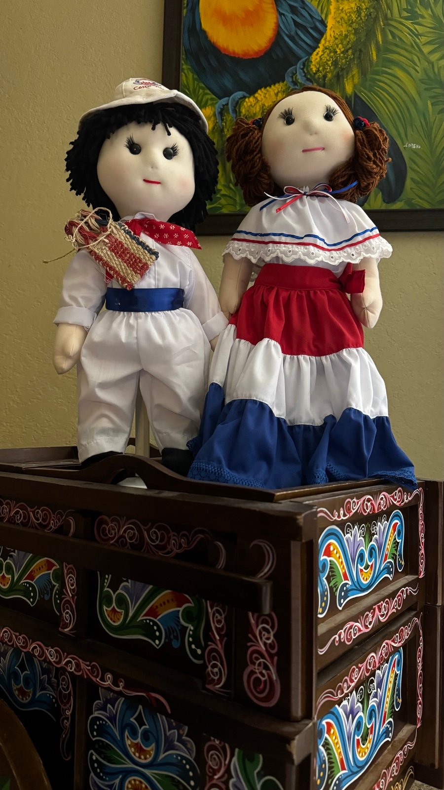Costa Rica handmade dolls