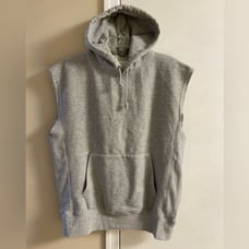 Anthropologie Silence & Noise hoodie grey sleeveless women’s One Size Fits All