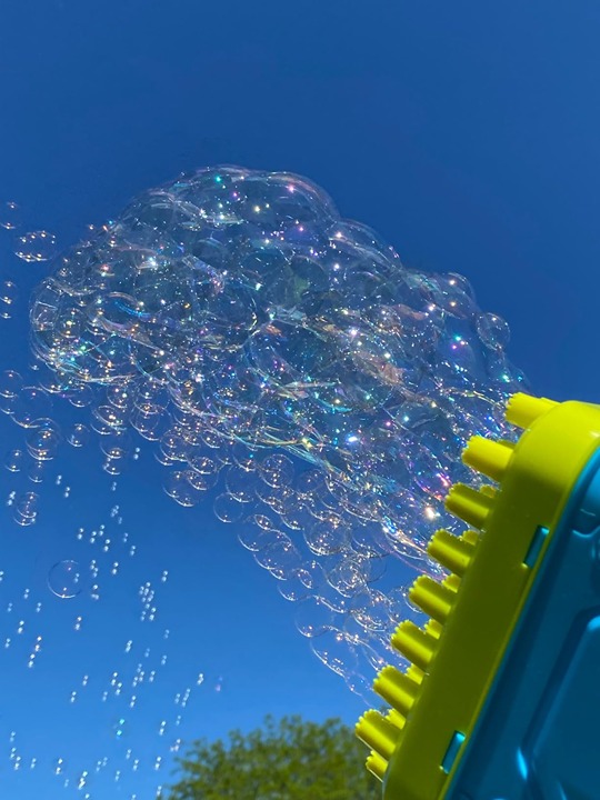 Bubble Gun Machine for Kids 4-8: Automatic Bubble Guns with LED Lights