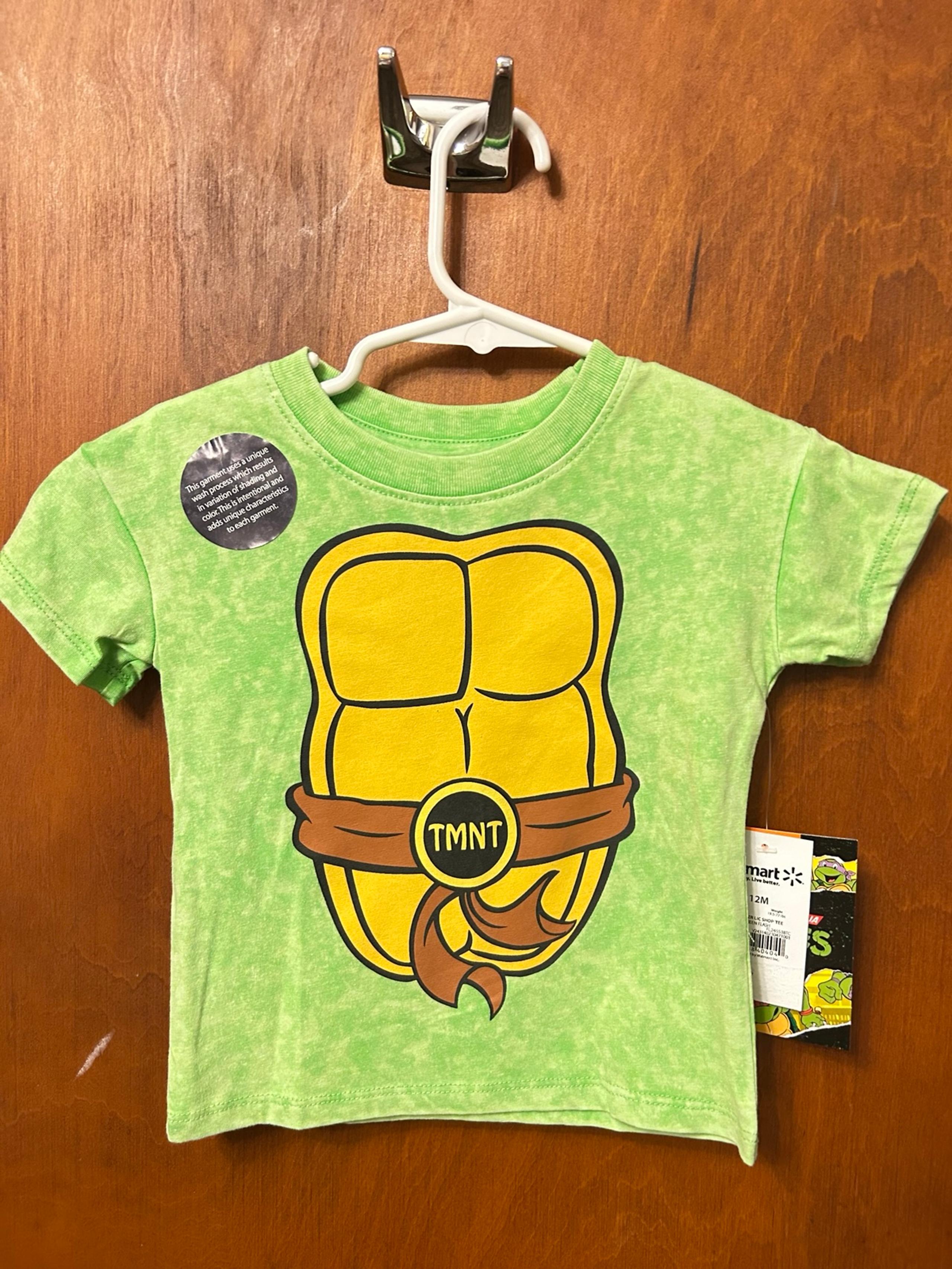 Teenage Mutant Ninja Turtlrs TMNT Boys Tshirt Sz 12 mo