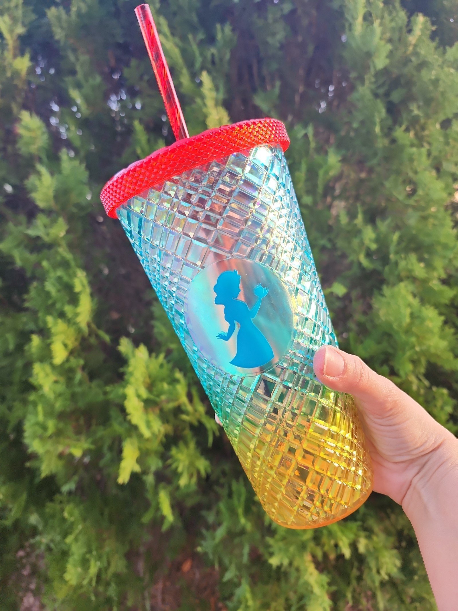 Cinemark Disney Snow White Diamond Tumbler Cup NEW RELEASE 2025