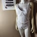 Kenny Flowers The Santorini White Floral Jacquard Underwire One Piece Sz L NWT..