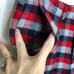 The GREAT Pants Ranger Camphouse Red Plaid Cotton Flannel Relaxed Fit 27