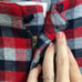 The GREAT Pants Ranger Camphouse Red Plaid Cotton Flannel Relaxed Fit 27