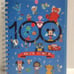 New Disney 100 Years of Wonder Tab Journal & Alice in Wonderland Pen Set