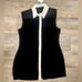 CHANEL VIBES!!! ZARA BLOGGER FAVE!!! Contrasting Mini Dress (L)