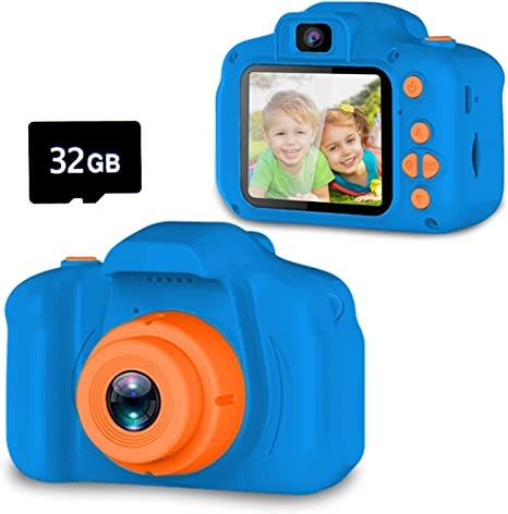 Seckton Upgrade Kids Selfie Camera, Christmas Birthday Gifts for Boys Age 3-9