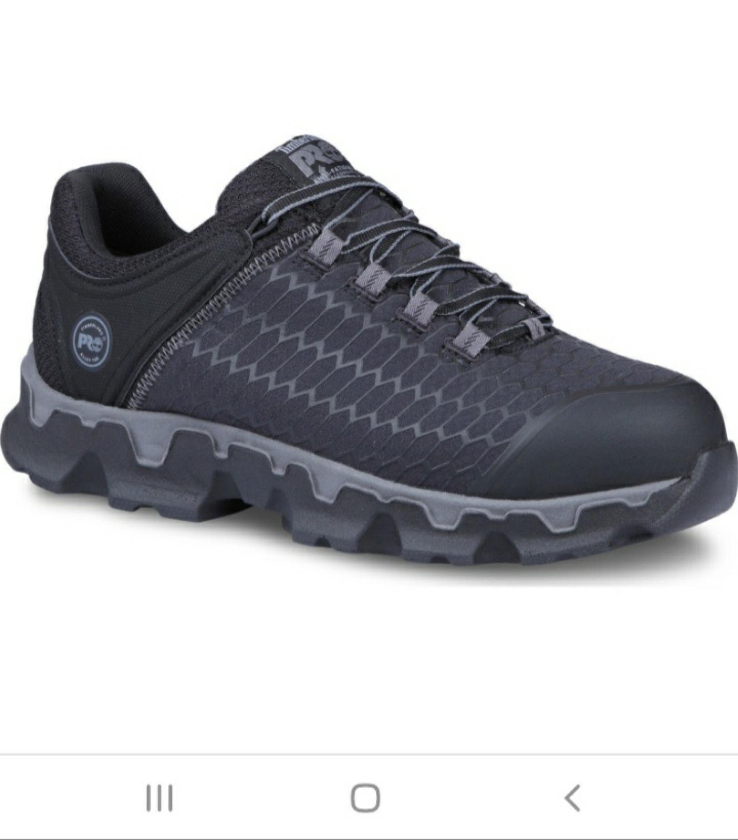 TIMBERLAND PRO MEN'S SIZE 4.5 / WOMENS 6.5 WORK SHOES - ALLOY SAFETY TOE