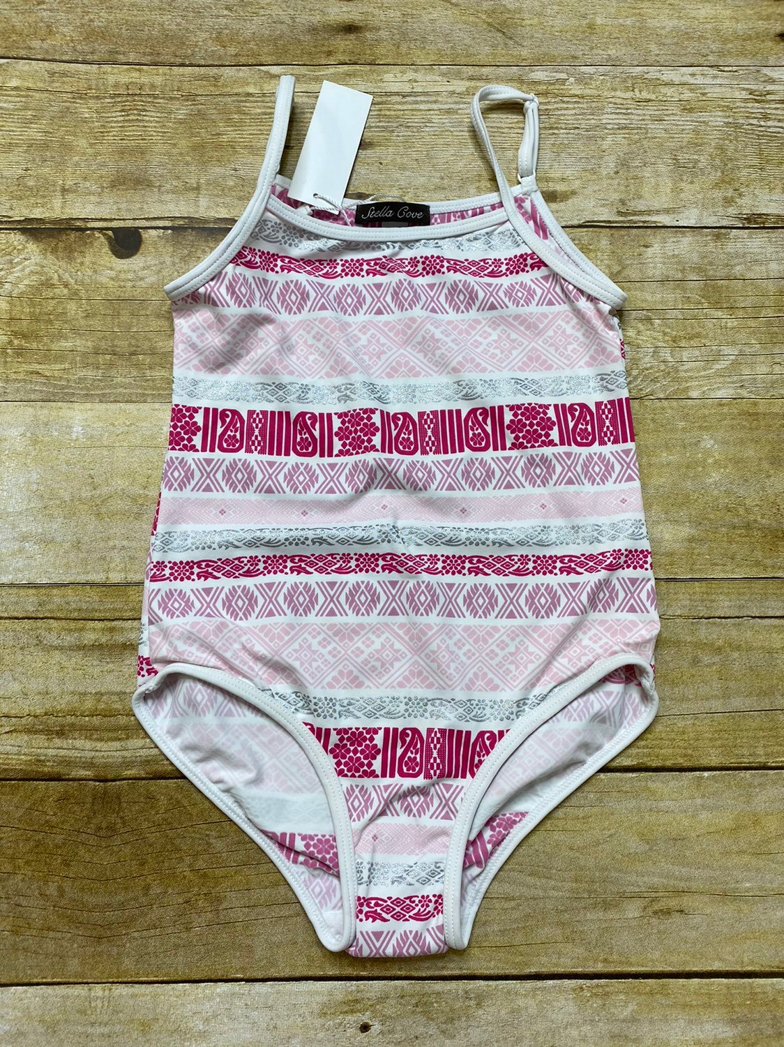 NWT stella cove bathing suit sz 8